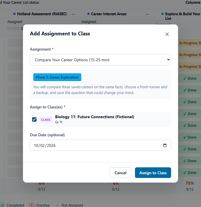 Keep moving, Assign it: still preview